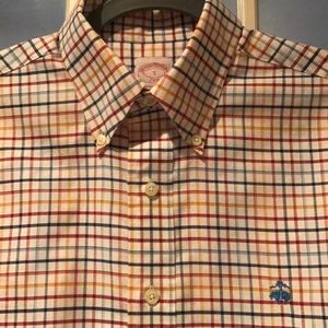 Men's Brooks Brothers multi-colored shirt, S
